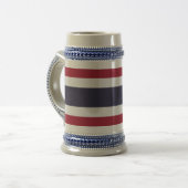 Mug with Flag of Thailand ビールジョッキ (正面左)