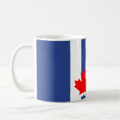 Mug with Flag of Toronto, Ontario コーヒーマグカップ (左)