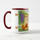 Mug with John 15:5 Scripture マグカップ (左)