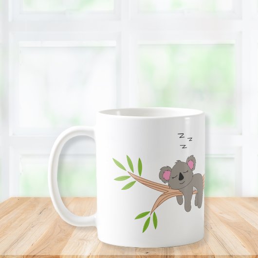 Mug with Koala Design – Funny Italian Phrase コーヒーマグカップ