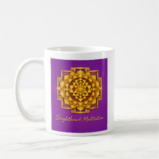 Mug with Maha Sri Yantra コーヒーマグカップ