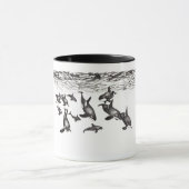 Mug with original Orca design マグカップ (中央)