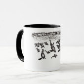 Mug with original Orca design マグカップ (正面左)
