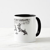 Mug with original Orca design マグカップ (正面右)
