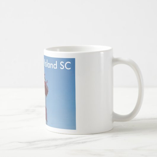Mug with photography of Light house Hilton Head SC コーヒーマグカップ (右)