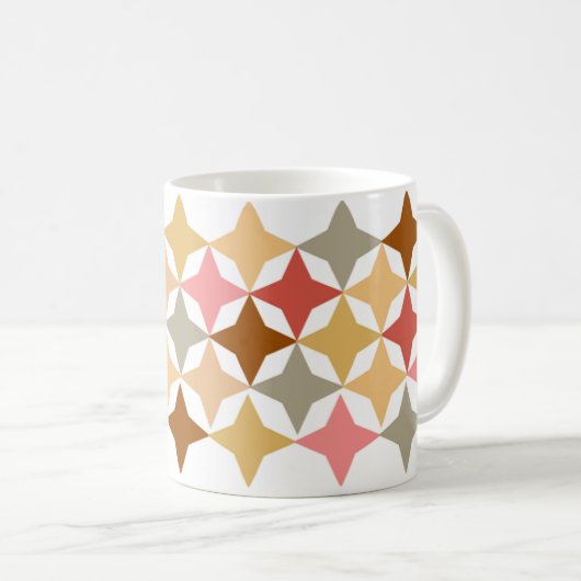 mug with soothing graphic pattern コーヒーマグカップ (正面右)