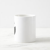 Mug with Stay Safe message コーヒーマグカップ (中央)