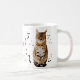 Mug with the Frustrated Cat コーヒーマグカップ