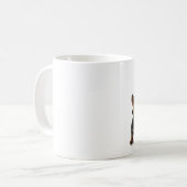 Mug with two dogs, dachshund コーヒーマグカップ (正面左)