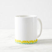 Mug with yellow Flowers コーヒーマグカップ (正面右)