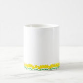 Mug with yellow Flowers コーヒーマグカップ (中央)