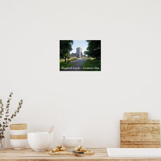 Mugdock Castle – グラハム氏 ポスター (キッチン)