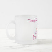 mugElegance_First私の孫娘 フロストグラスマグカップ (左)