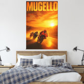 Mugello Circuit MotoGP Italian Grand Prix 2024 Tus キャンバスプリント (インサイチュ (寝室))