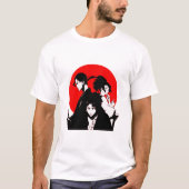 Mugen Jin and Fuu Samurai Champloo Tシャツ (正面)