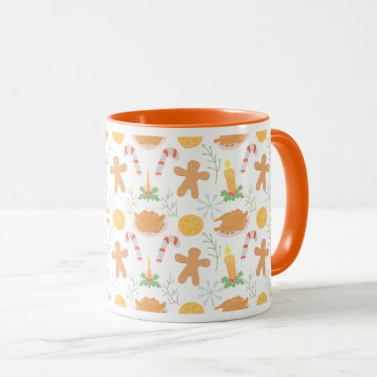MugFall Coffee Mug | Rustic Pumpkin Spice & Sweate マグカップ (正面右)