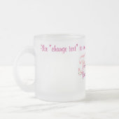 mugFirst私の娘 フロストグラスマグカップ (左)