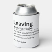 Mugfunnyの同僚離れの 缶クーラー (缶正面)