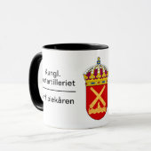 Mugg Kustartilleriet, Anfibiekåren, Royal Swedish マグカップ (正面左)