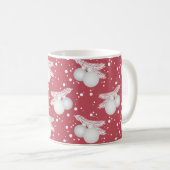 Mugg med julgranskulor, röd コーヒーマグカップ (正面右)