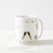 Mugg — Party コーヒーマグカップ (正面右)