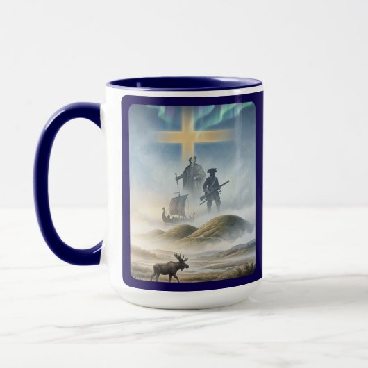 Mugg — Sverige fosterland マグカップ (左)