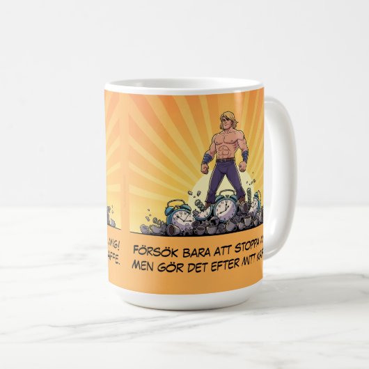 Mugg — Viking コーヒーマグカップ (正面右)