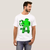 MUGGINのフード -- 緑の路上強盗 Tシャツ (正面フル)