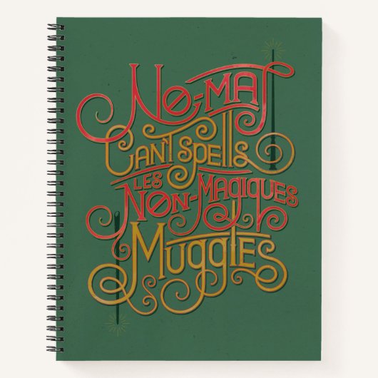 MUGGLE™ローカライズ版グラフィック ノートブック (正面)