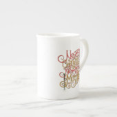 MUGGLE™ローカライズ版グラフィック ボーンチャイナマグカップ (正面右)