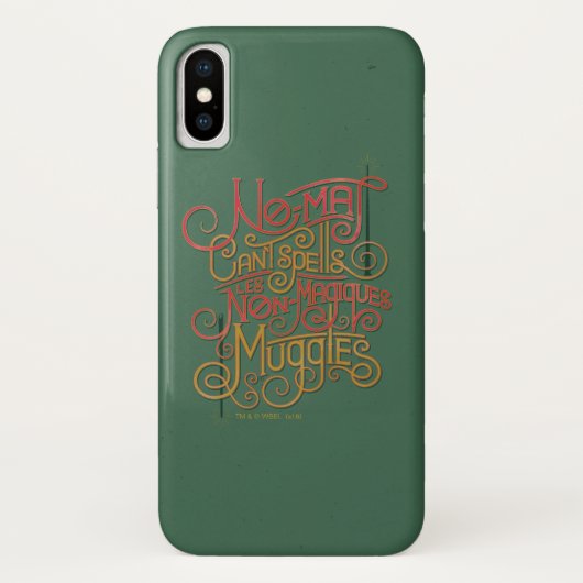 MUGGLE™ローカライズ版グラフィック Case-Mate iPhoneケース (裏面)