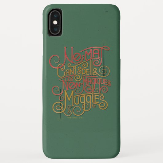 MUGGLE™ローカライズ版グラフィック Case-Mate iPhoneケース (裏面)