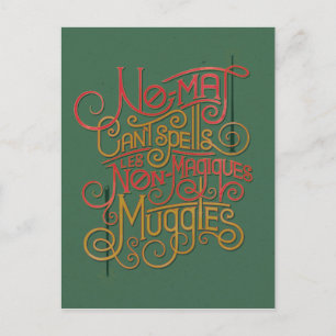 MUGGLE™ローカライズ翻訳グラフィック ポストカード