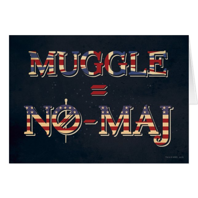 MUGGLE™ = NO-MAJ™ (正面横)