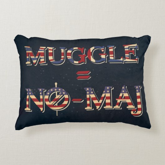 MUGGLE™ = NO-MAJ™ アクセントクッション (正面)