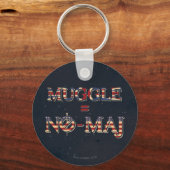 MUGGLE™ = NO-MAJ™ キーホルダー (正面)