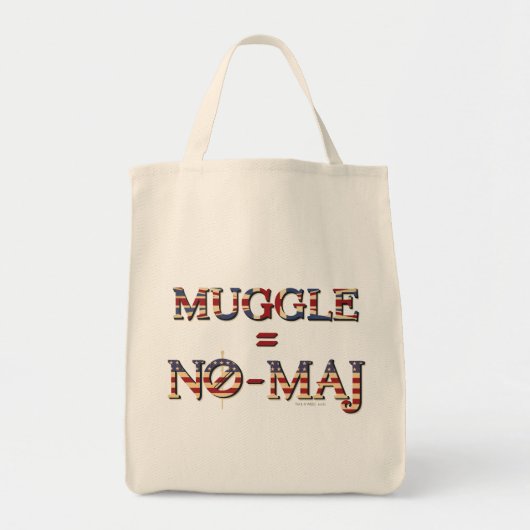 MUGGLE™ = NO-MAJ™ トートバッグ (正面)
