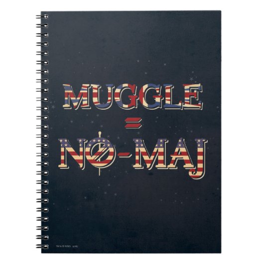 MUGGLE™ = NO-MAJ™ ノートブック (正面)