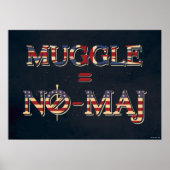 MUGGLE™ = NO-MAJ™ ポスター (正面)