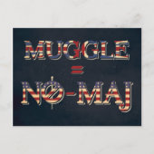 MUGGLE™ = NO-MAJ™ ポストカード (正面)