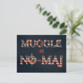 MUGGLE™ = NO-MAJ™ ポストカード (スタンド正面)