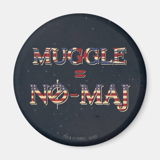 MUGGLE™ = NO-MAJ™ マグネット (正面)
