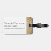 MUGGLE WORTHY™ロック ラゲッジタグ (裏面横)