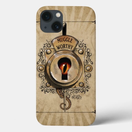 MUGGLE WORTHY™ Lock Case-Mate iPhoneケース (裏面)