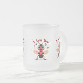 muggs要素 フロストグラスマグカップ (正面右)