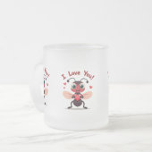 muggs要素 フロストグラスマグカップ (正面左)