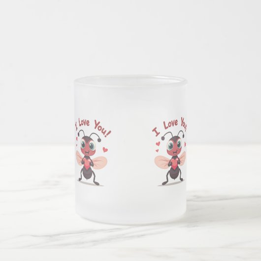 muggs要素 フロストグラスマグカップ (中央)