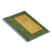 MughalのborのハートのMir Ali著書道、 ノートブック (右側)