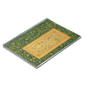 MughalのborのハートのMir Ali著書道、 ノートブック (左側)