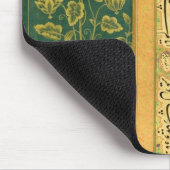 MughalのborのハートのMir Ali著書道、 マウスパッド (コーナー)